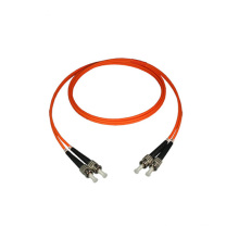 2M ST / ST Duplex Cable de fibra óptica de fibra multimodo